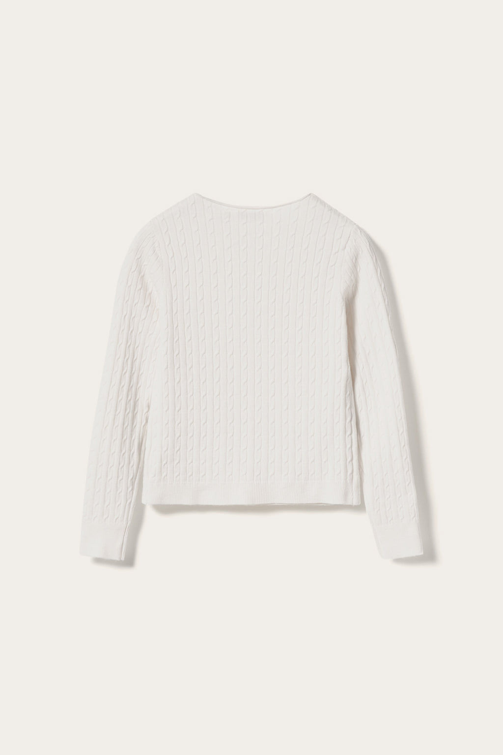 N-Laliah Knit Cardigan Ivory