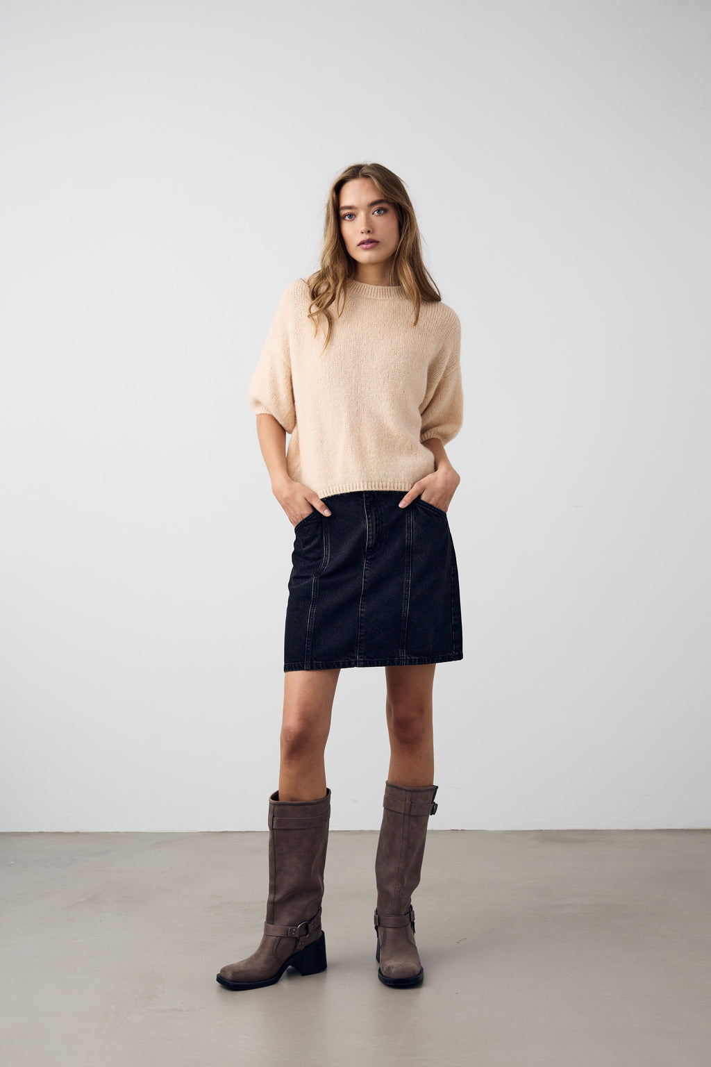 Mimi Knit Jumper Granola