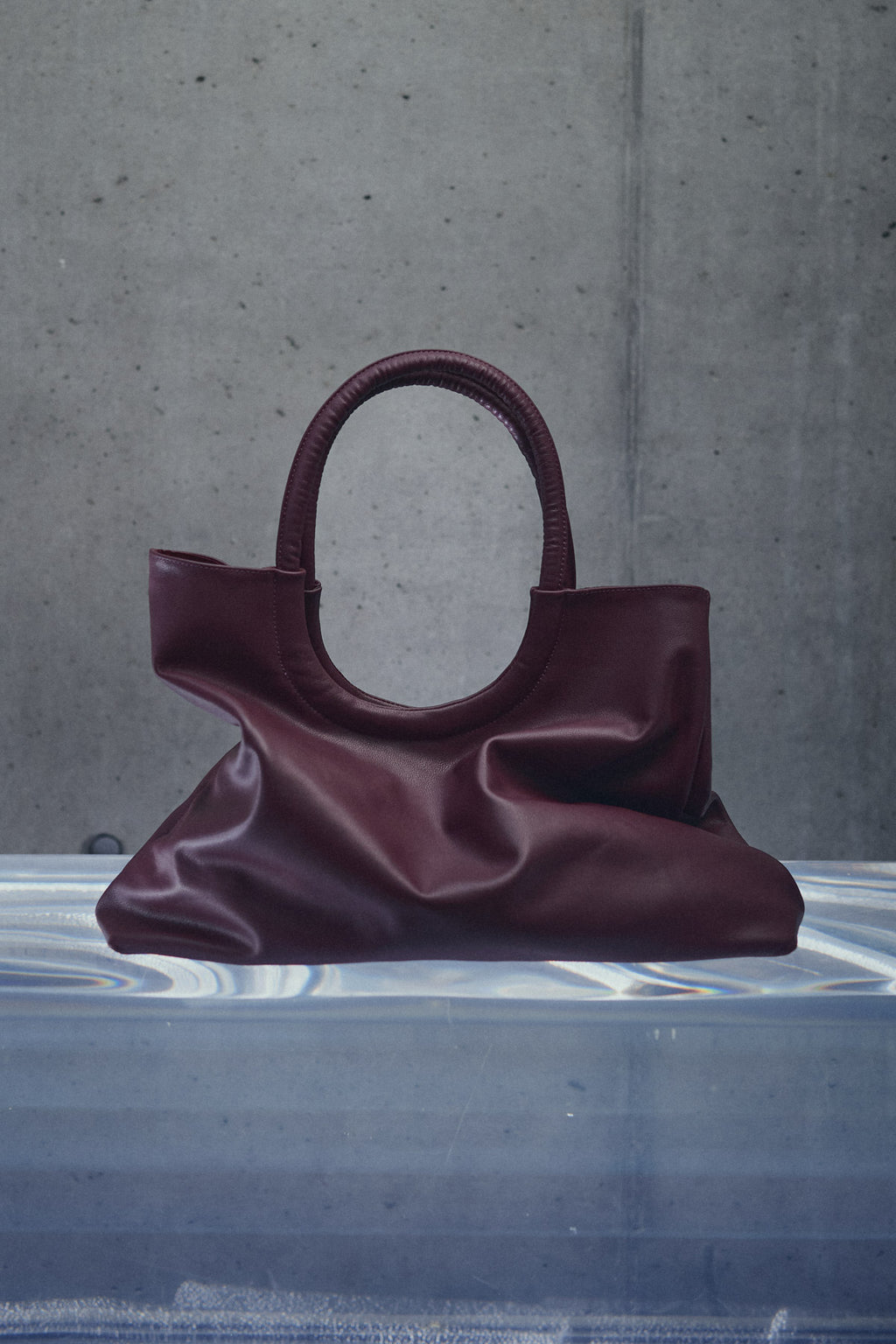 Laberta Bag Real Leather Burgundy