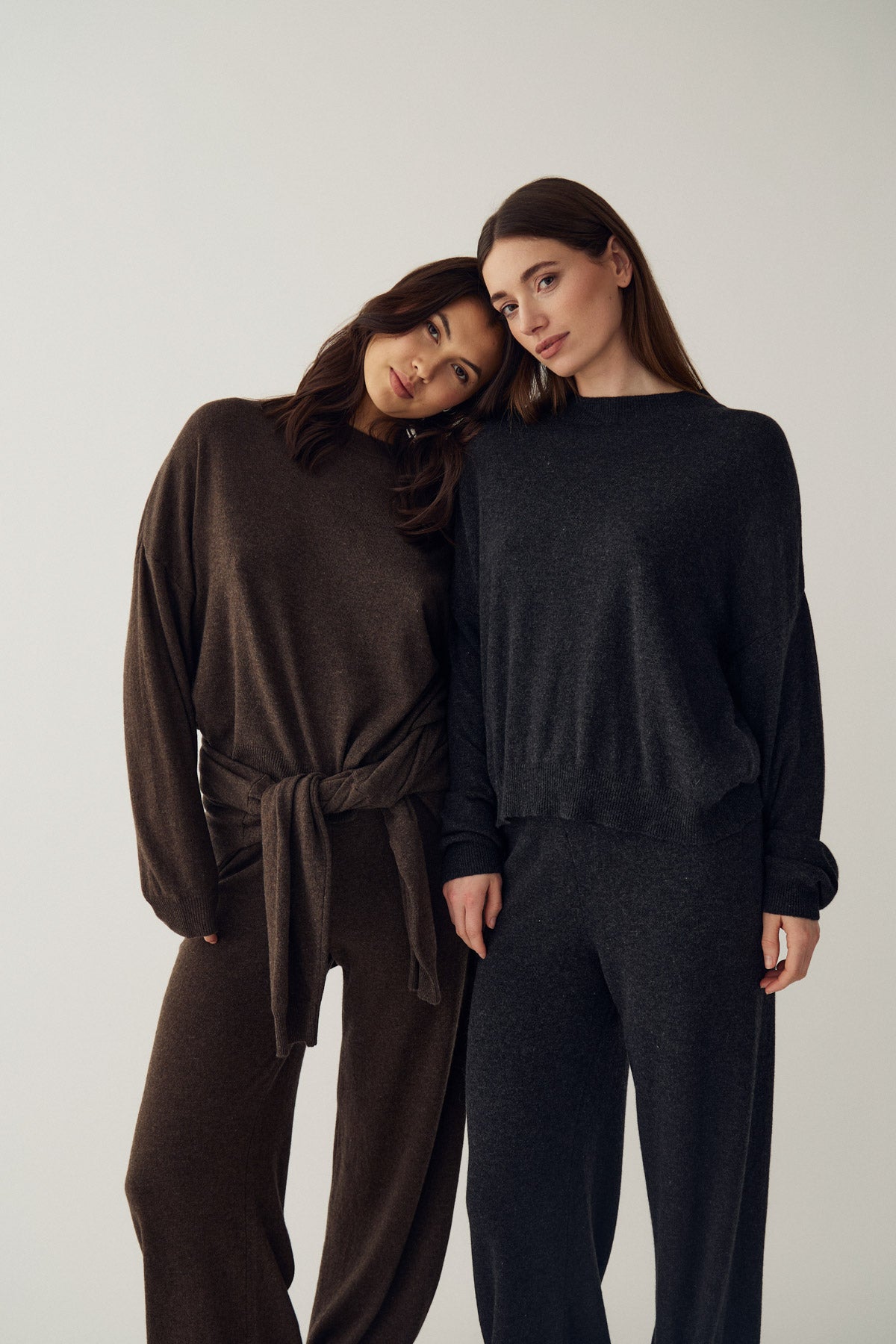 N-Marly Knit Dark Grey Melange