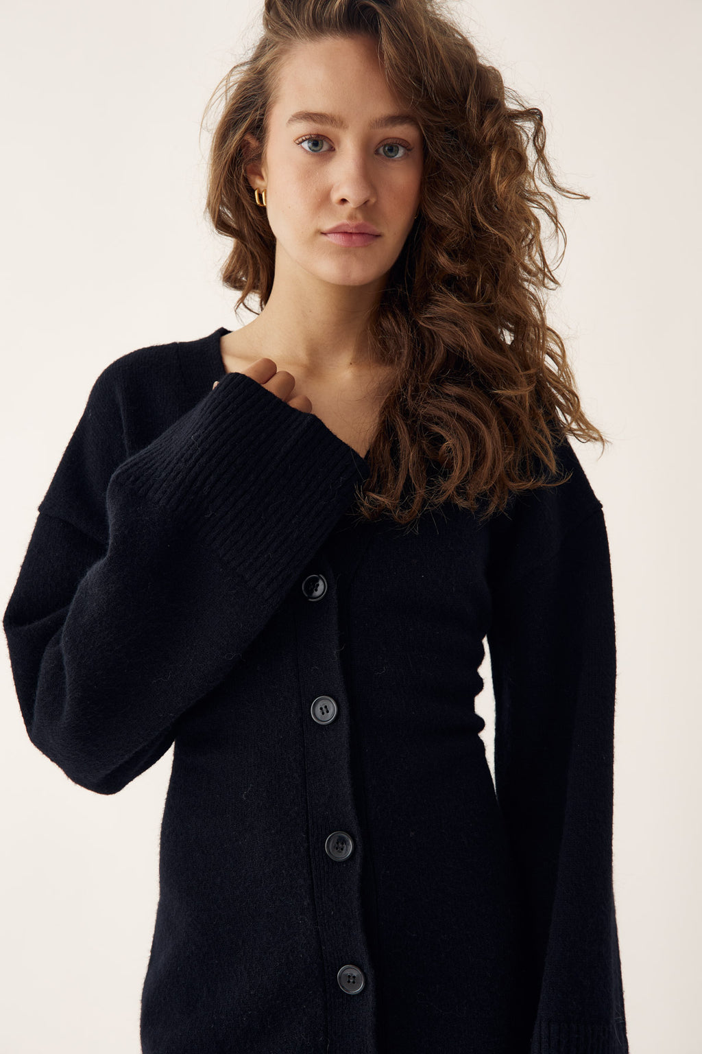 Lenyxanna Knit Dress Black