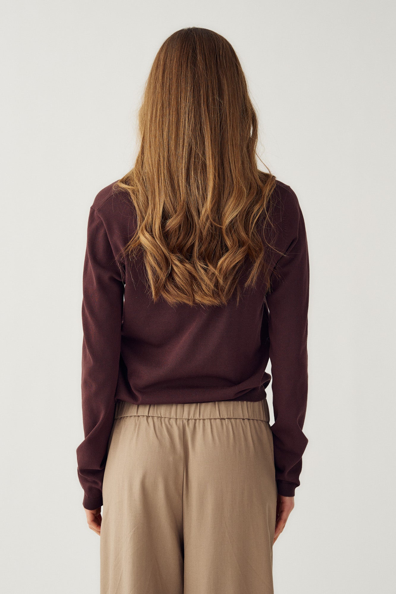 N-Marg Knit Cardigan Chocolate