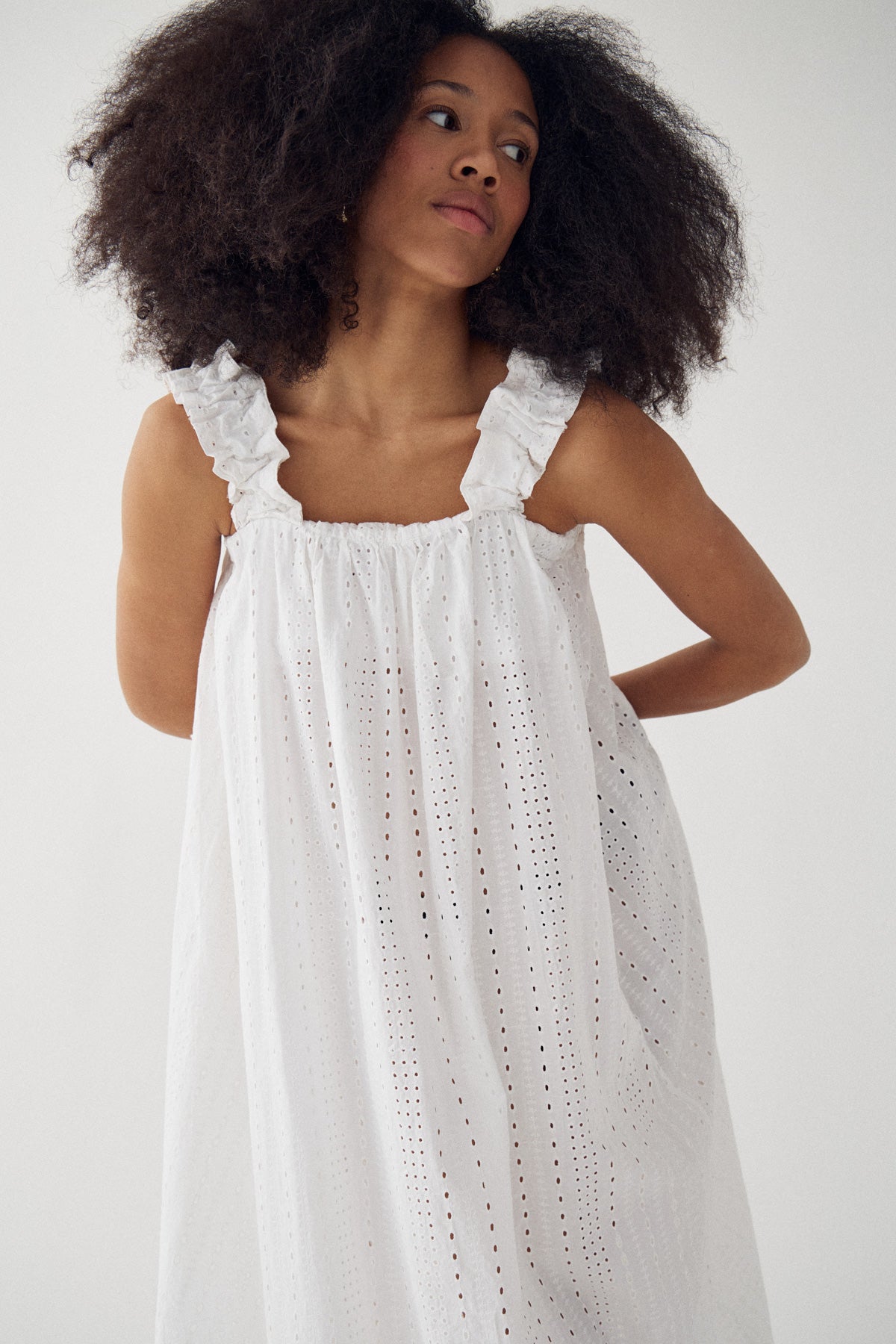 N-Marli Dress White