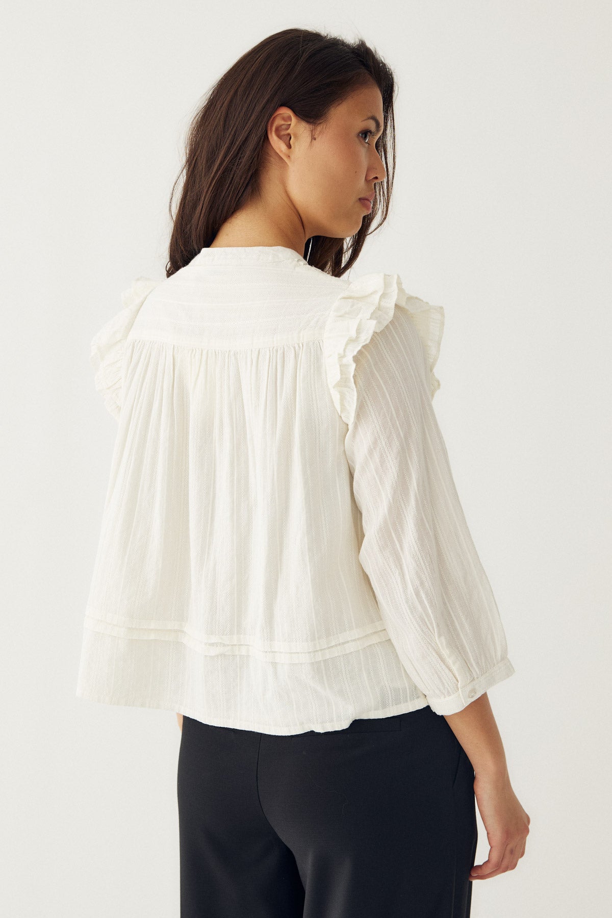 N-Loryn Blouse White