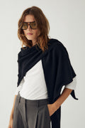 N-Loena Knit Scarf Black