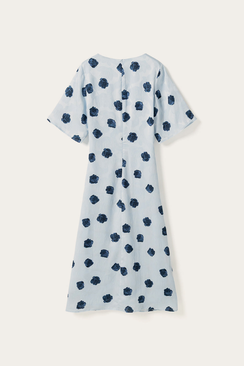 N-Lavina Dress Delice Blue Print