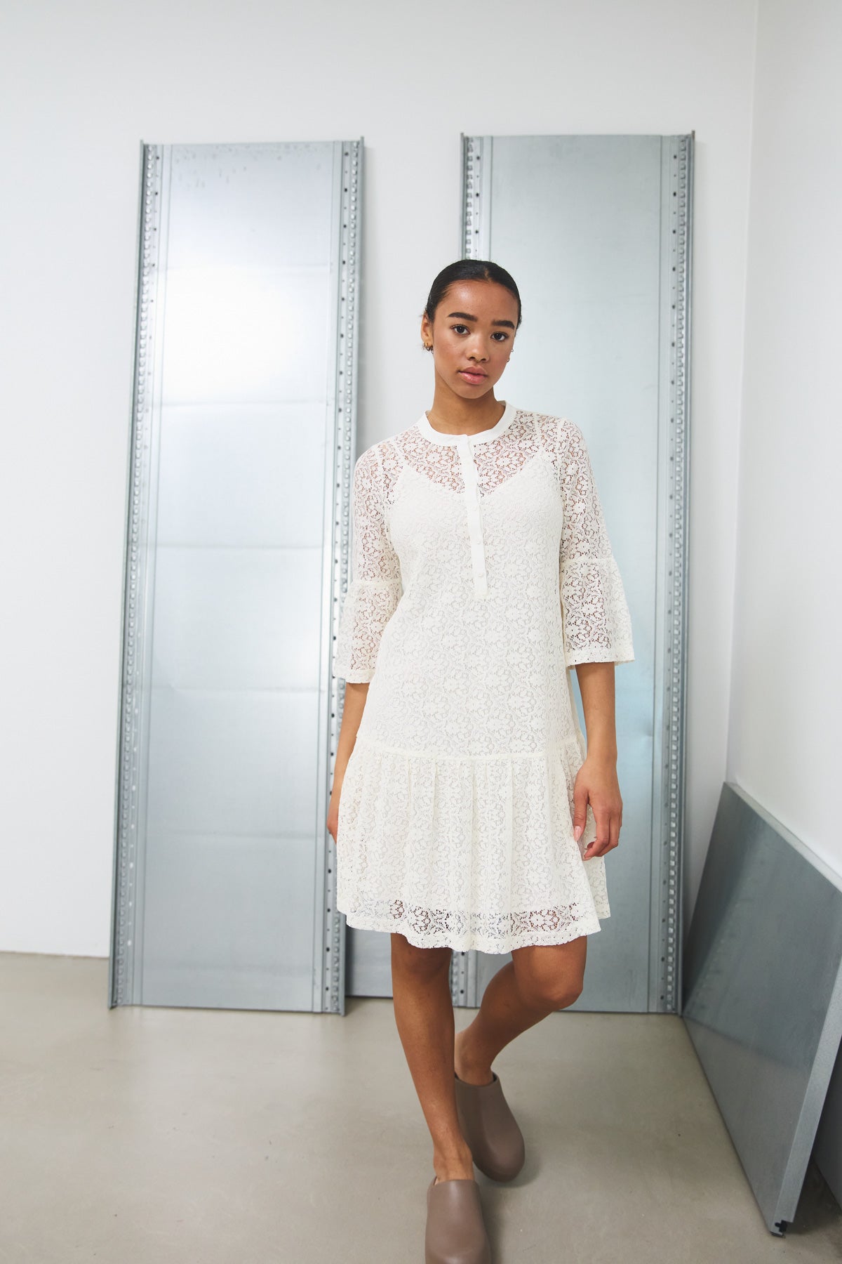 Verona Dress Offwhite