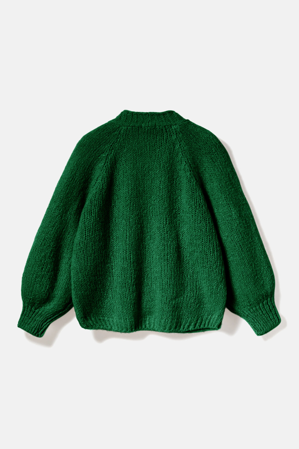 Fora Knit Cardigan Green