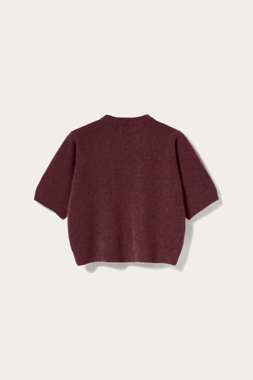 Kae SS Knit Cardigan Rust