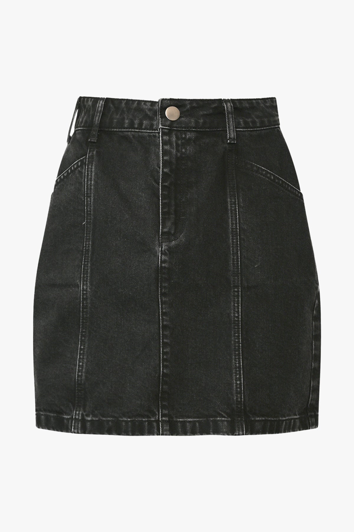 Noellas Karissa Skirt Black Wash. Køb Nederdele hos www.noellafashion.dk