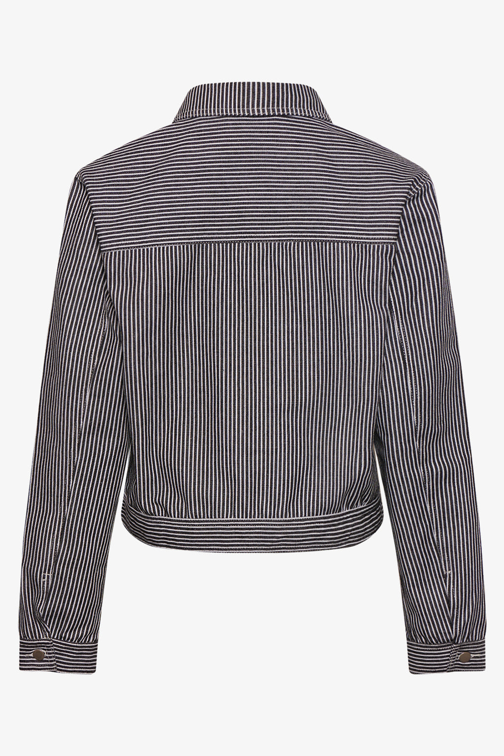 Noellas Sawyer Jacket Black/White Stripe.