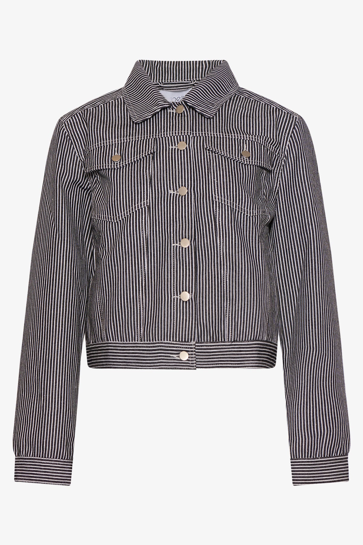 Noellas Sawyer Jacket Black/White Stripe. Køb Jakker hos www.noellafashion.dk