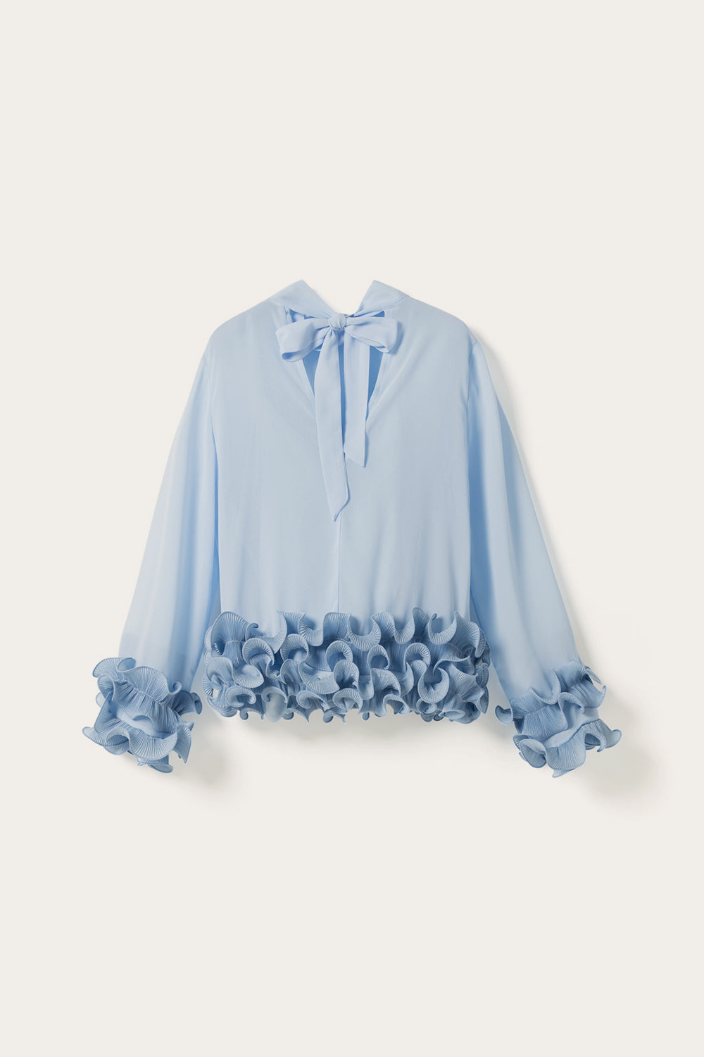 N-Latanietta Blouse Sky Blue