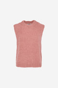 Noellas Kala Knit Vest Old Rose. Køb Veste hos www.noellafashion.dk