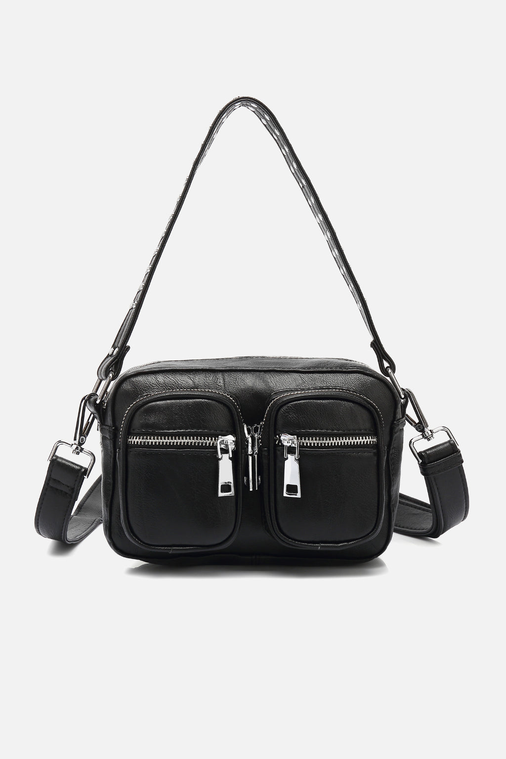 Noellas Kendra Bag Black Leather Look Black Leather Look. Køb Tasker hos www.noellafashion.dk