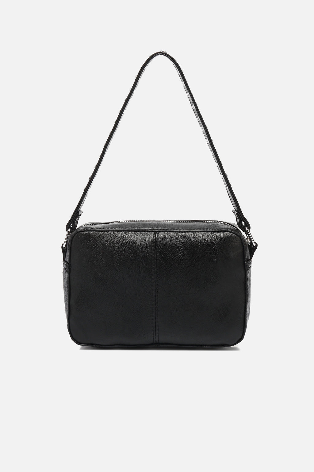 Kendra Taske Black Leather Look Black Leather Look